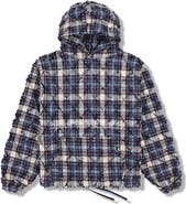 PLEASURES Mystic Flannel Poncho Hoodie