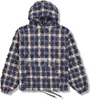 PLEASURES Mystic Flannel Poncho Hoodie