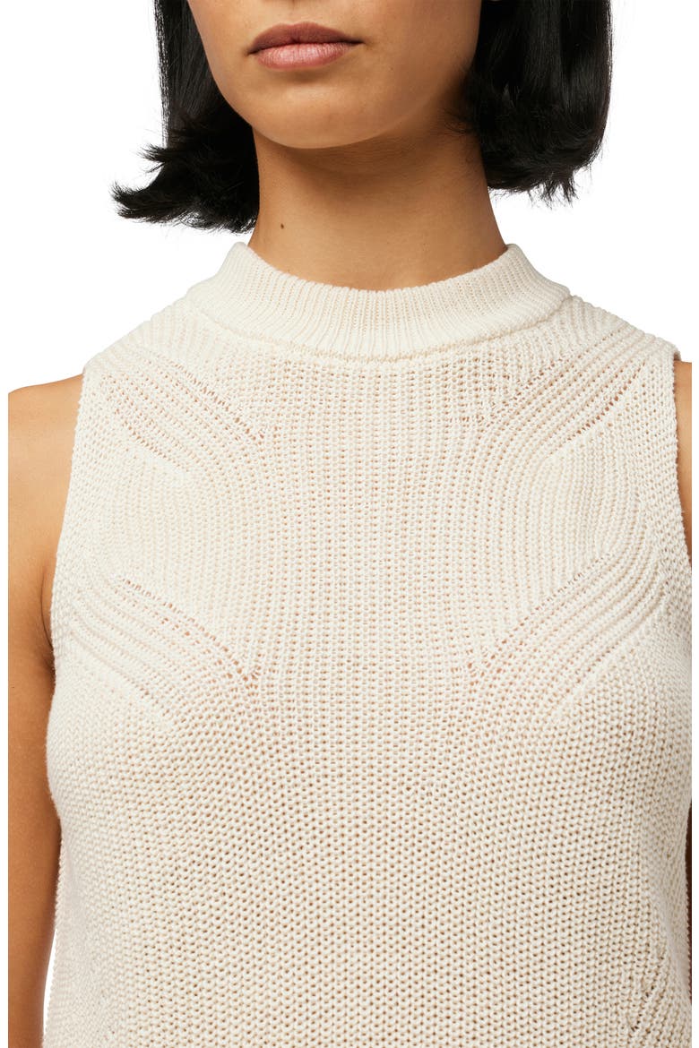 Cotton Sweater Tank Top, Alternate, color, IVORY