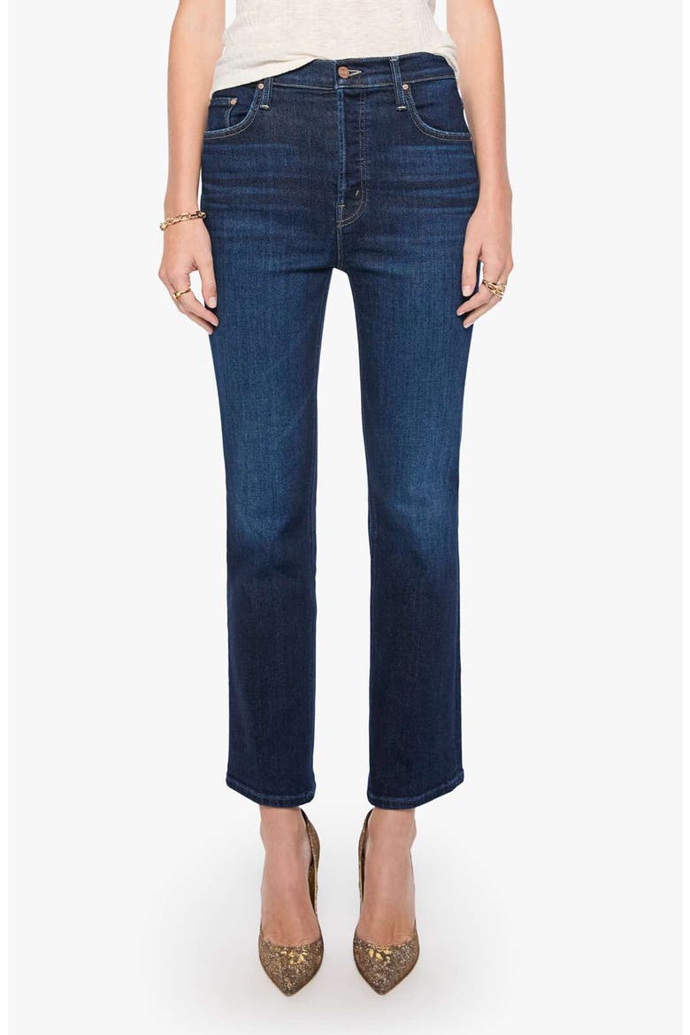The Tripper High Waist Flare Jeans, Main, color, HARD STOP HONEY