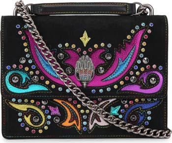 クライナー　ベル Kurt Geiger London Shoreditch Western Leather Crossbody Bag