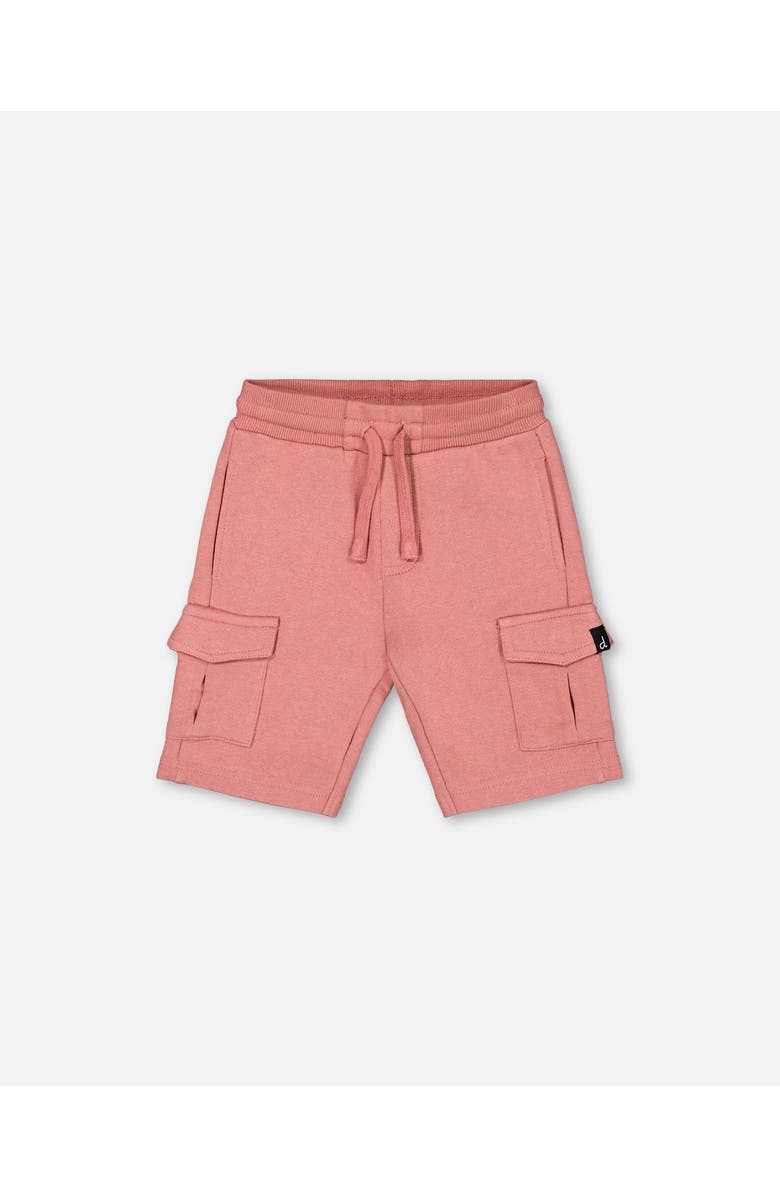 Deux par Deux Boy's French Terry Short Dark Old Rose, Main, color, 