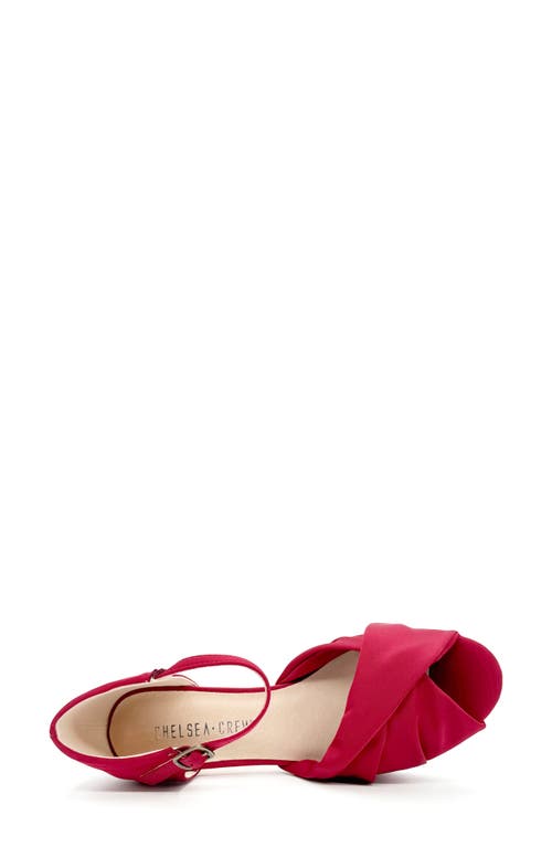 Chelsea Crew Gloria Platform Peep Toe Pump
