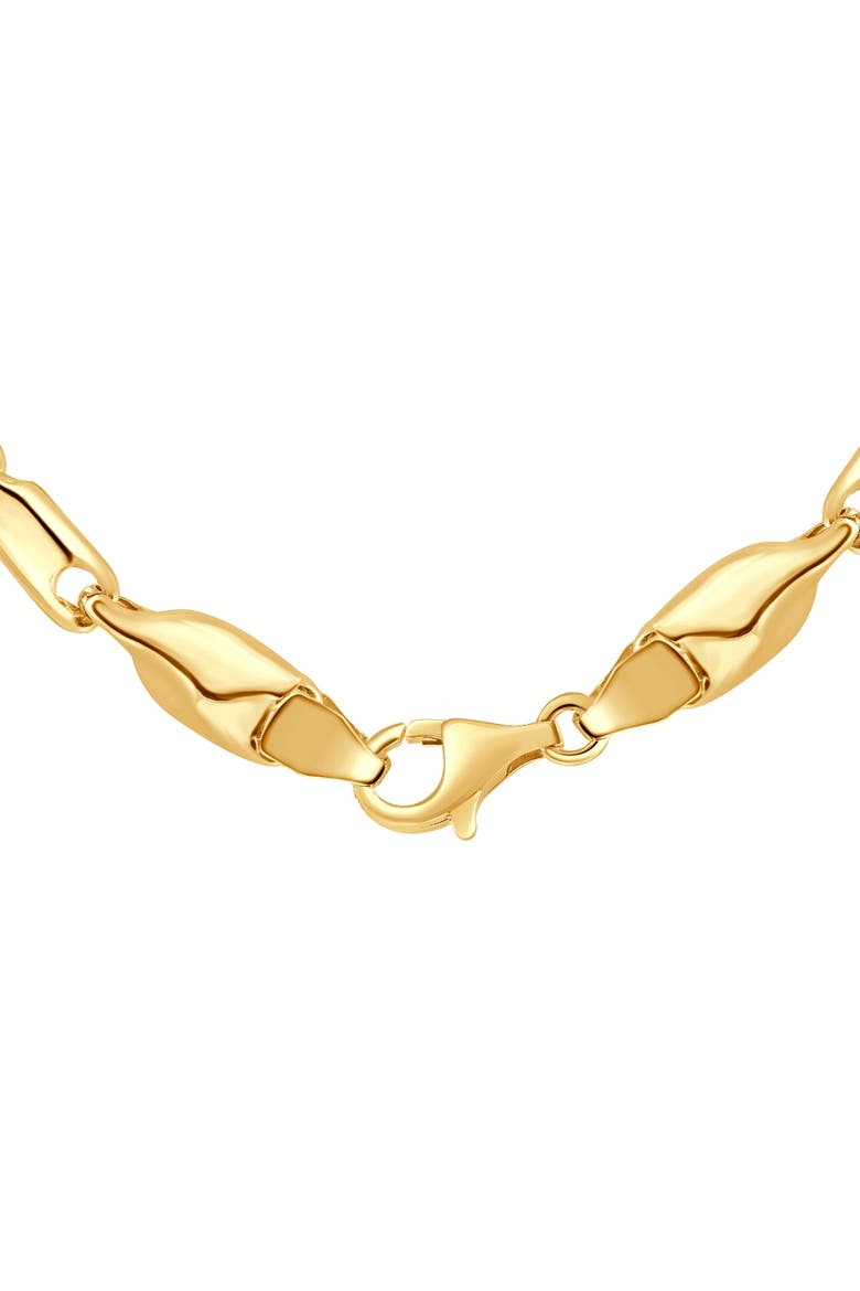 14k Gold Women's 24" Chain Necklace 17 Grams 4mm Thick, Alternate, color, 14k Yellow Gold