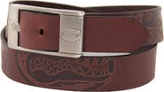 EAGLES WINGS Florida Gators Brandish Leather Belt - Brown