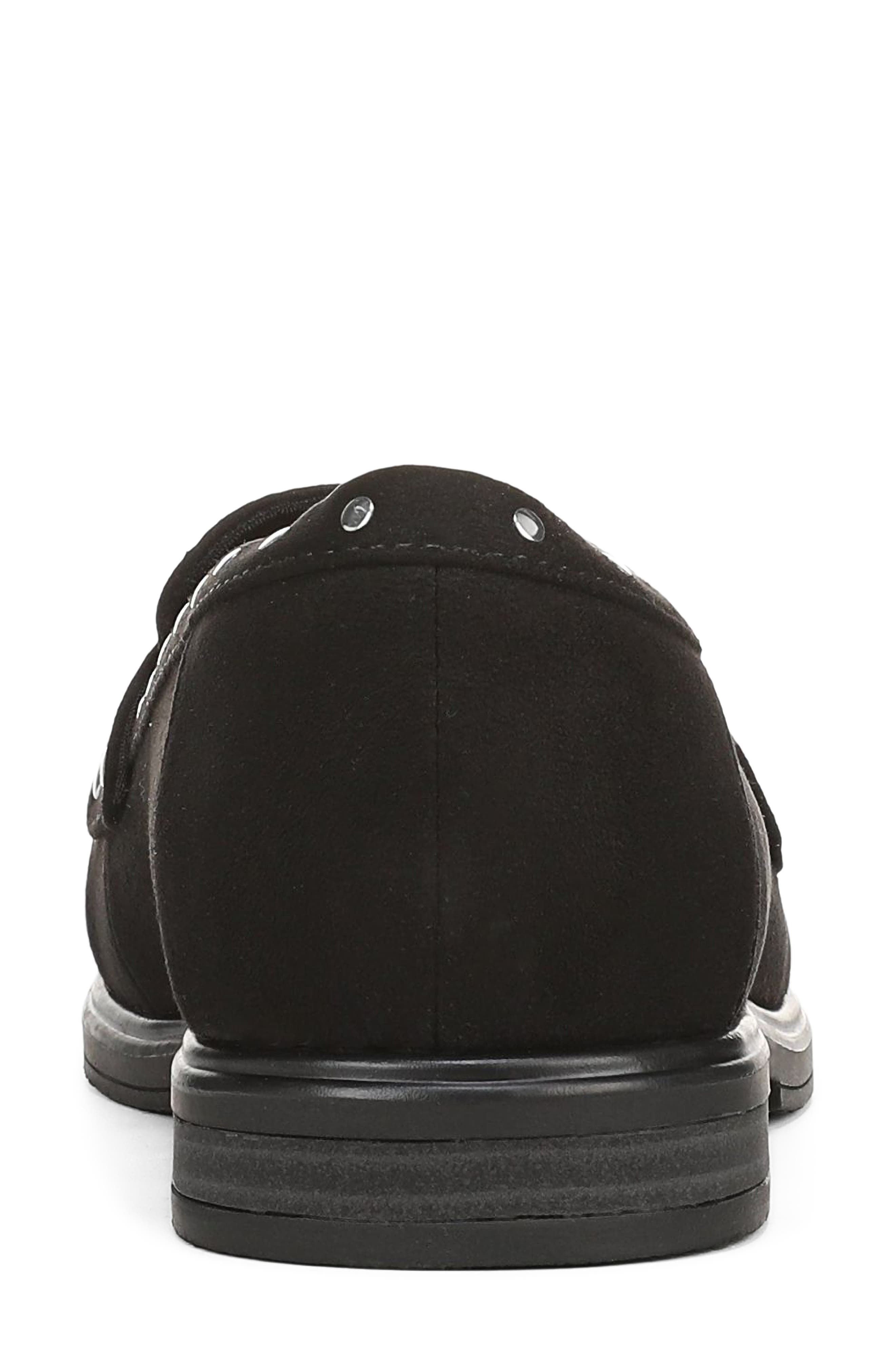 Hello Stud Penny Loafer, Alternate, color, BLACK STUD MICROSUEDE