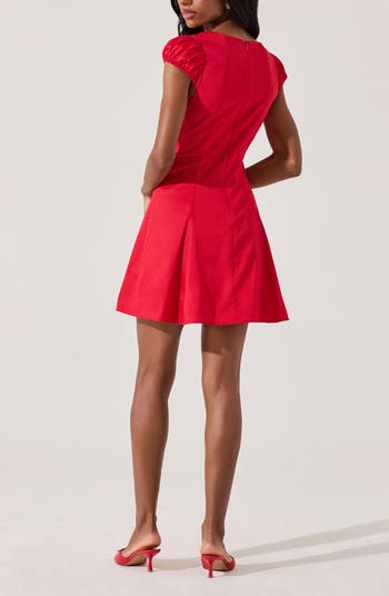 Poplin Fit & Flare Dress