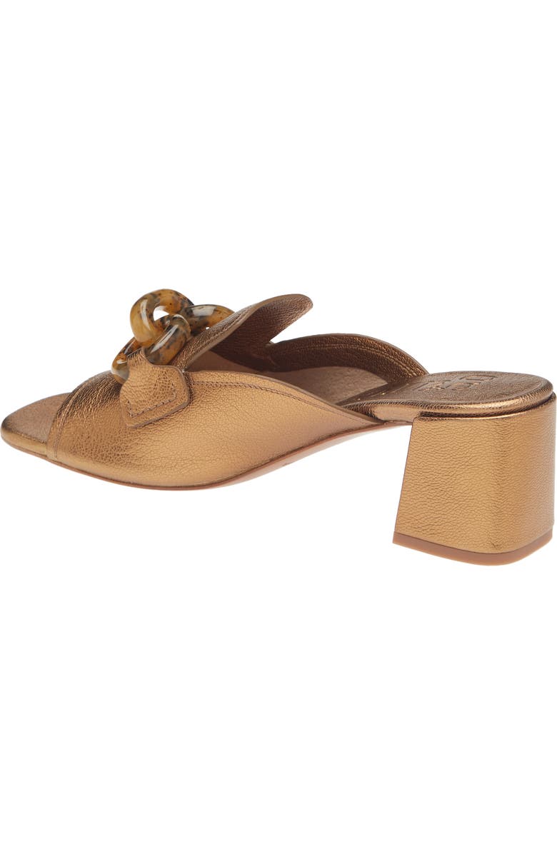 Pedro Garcia Umita Slide Sandal, Alternate, color, Old Gold Petitgrain-Tortoise