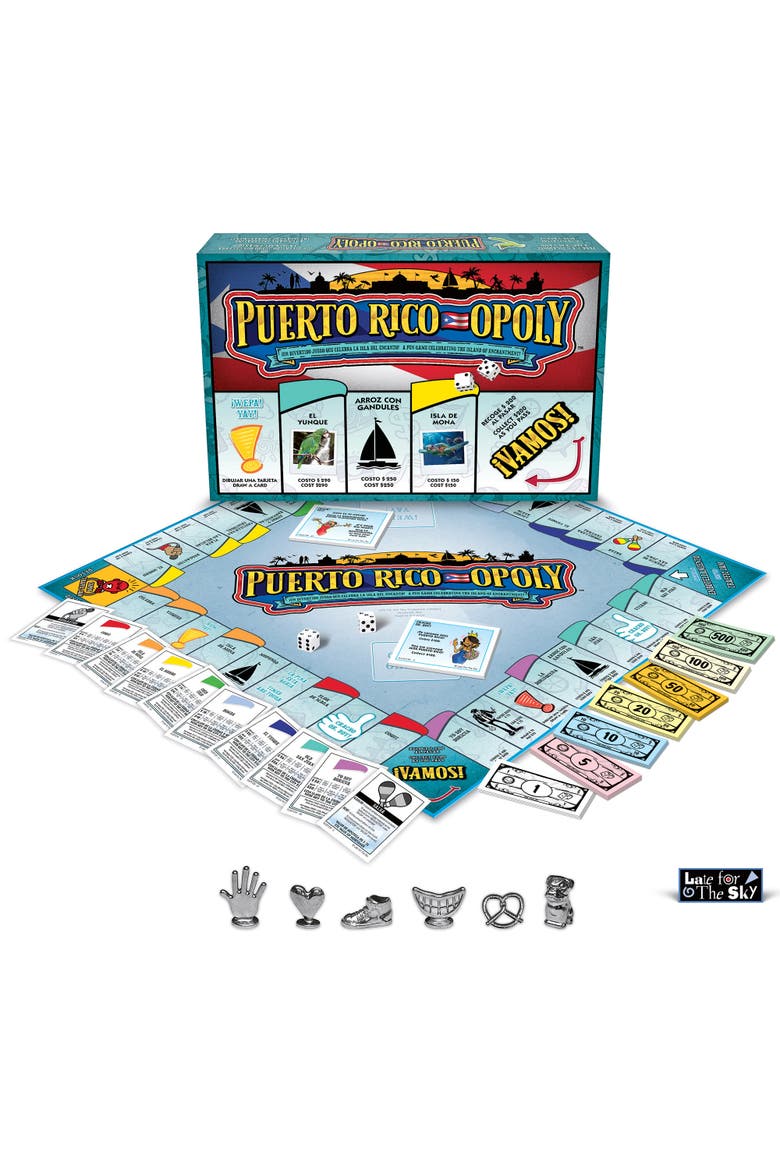 Puerto Ricoopoly Monopoly Board Game, Alternate, color, Multicolored