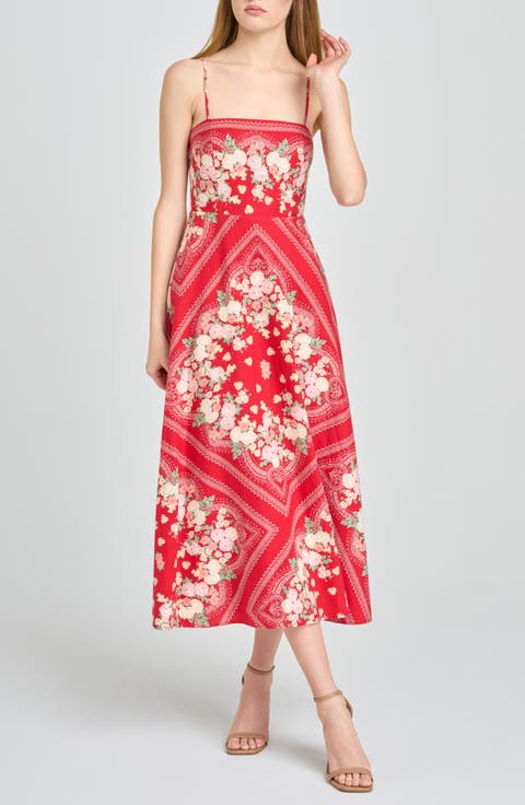 Josefina Floral Midi Dress