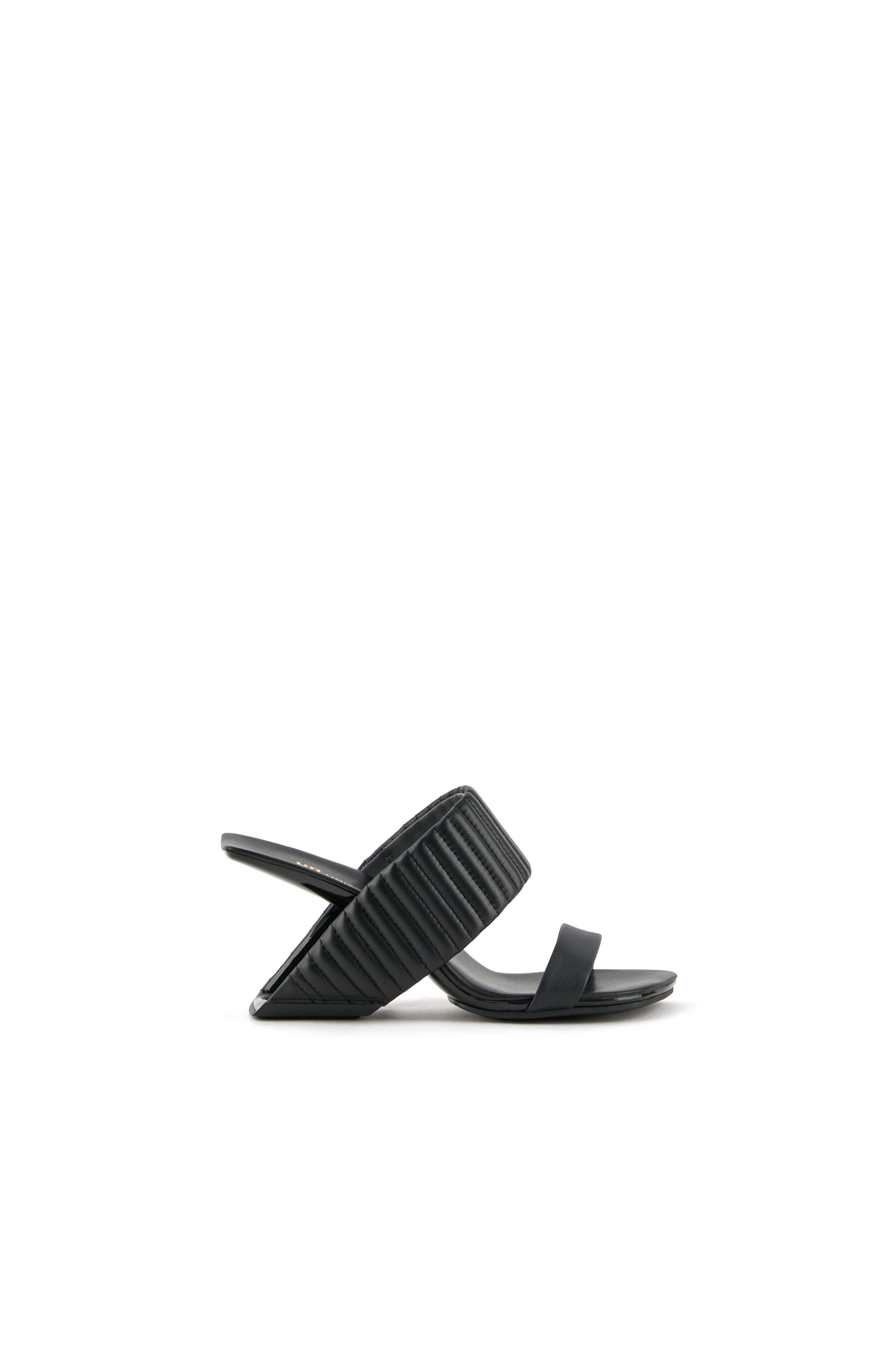 United Nude Loop Hi Puffier Sandals, Main, color, Black Puffier