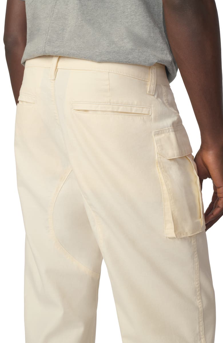 Joe's Fatigue Cotton Cargo Pants, Alternate, color, Egret