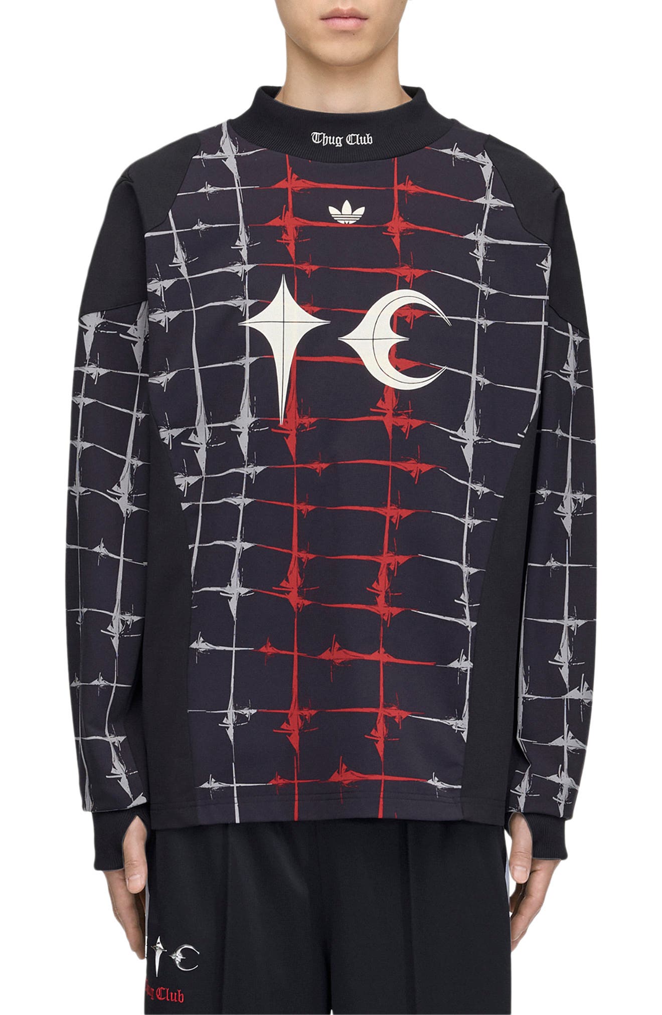 x Thug Club Gender Inclusive Goalie Long Sleeve T-Shirt