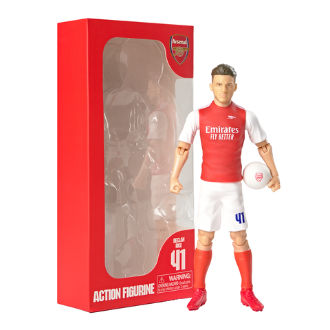 SOCKERS Arsenal F.C. Declan Rice 8" Collectible Soccer Action Figure