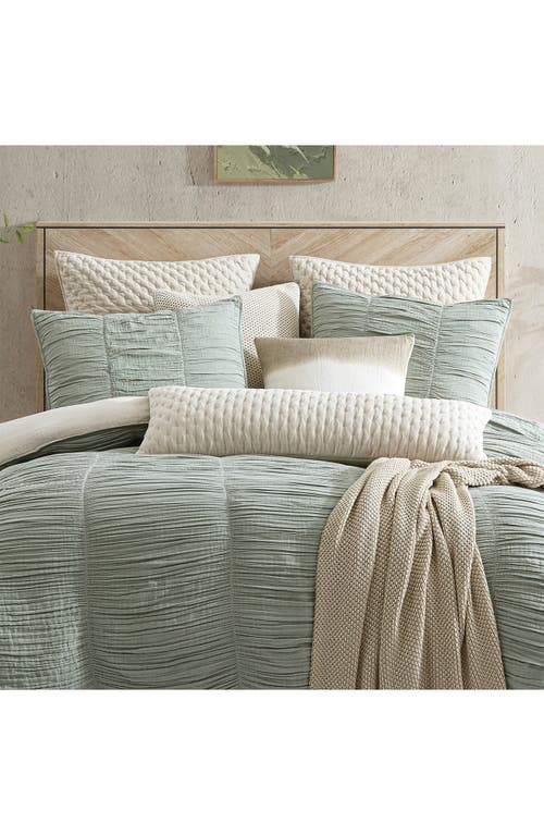 DKNY DKNY PURE RUCHED GAUZE DUVET COVER & SHAMS SET