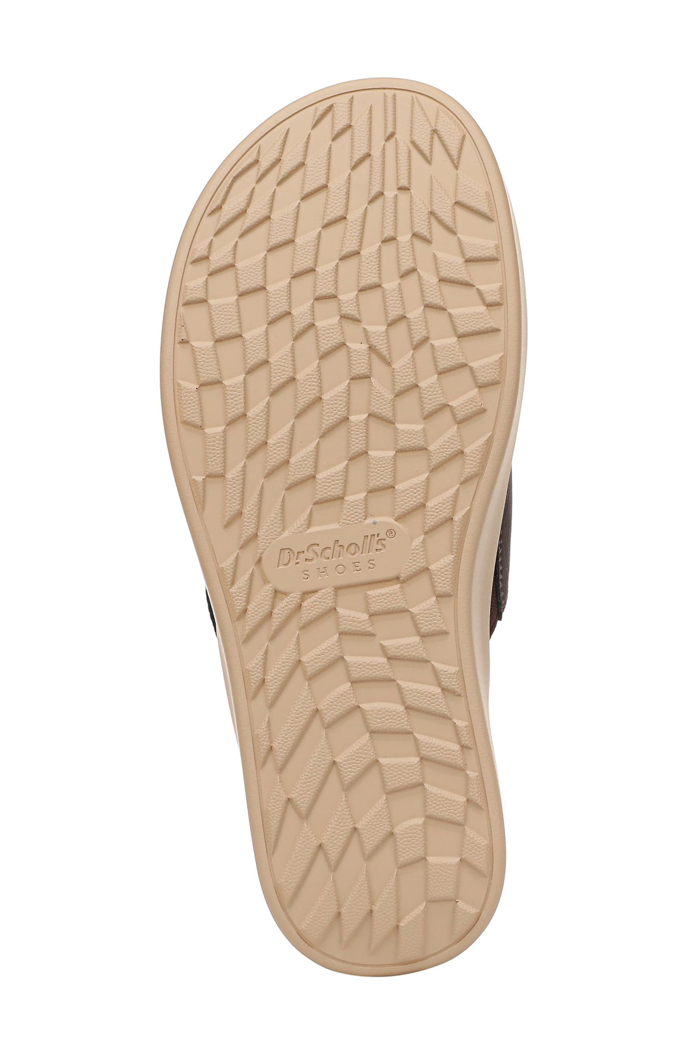 Madison Cloud Slide Sandal, Alternate, color, DARK BROWN