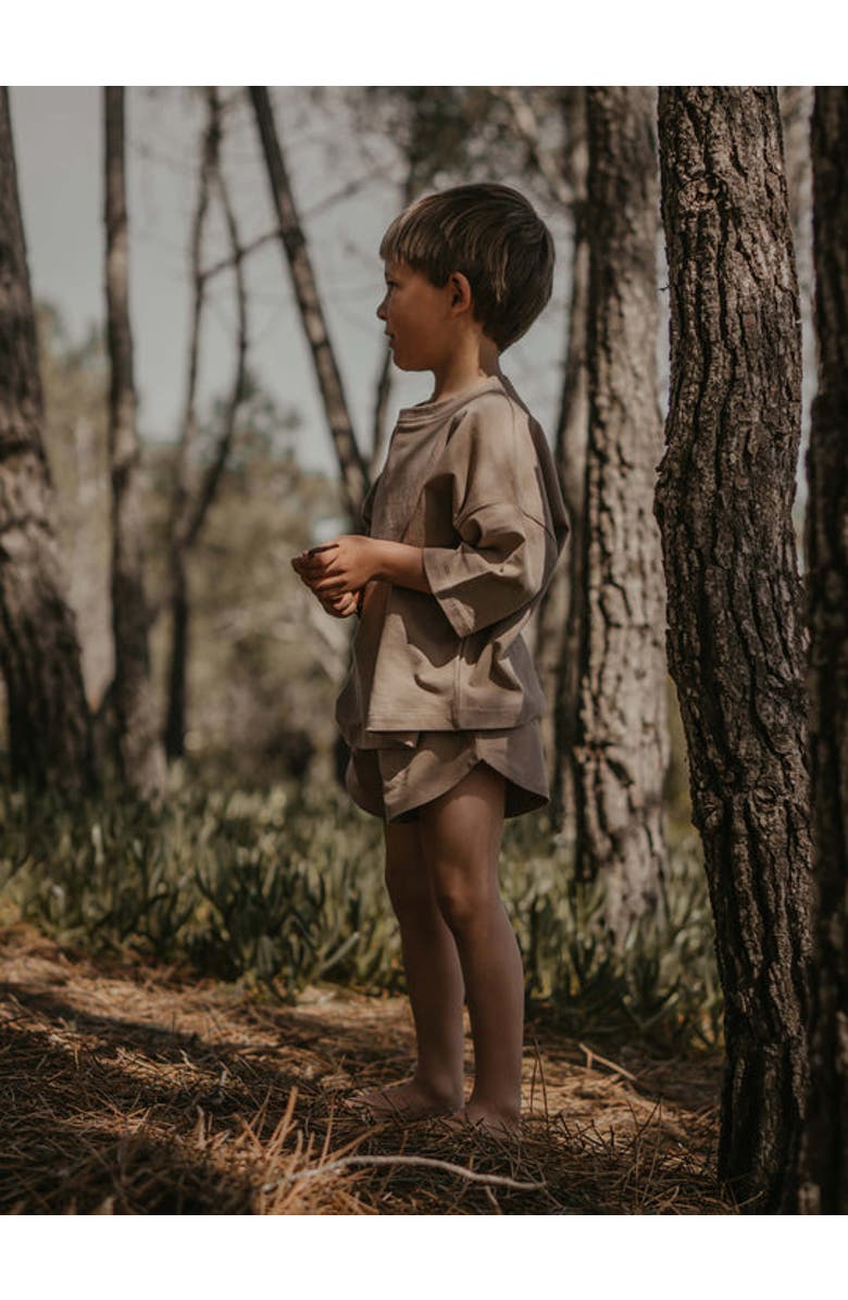 The Simple Folk The Oversized Tee, Alternate, color, Mushroom