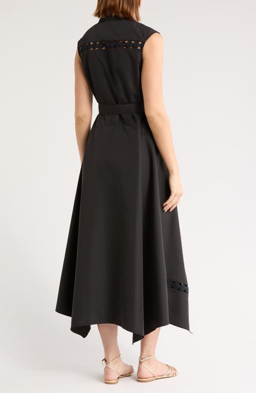 Area Stars Open Work Celia Dress In Black