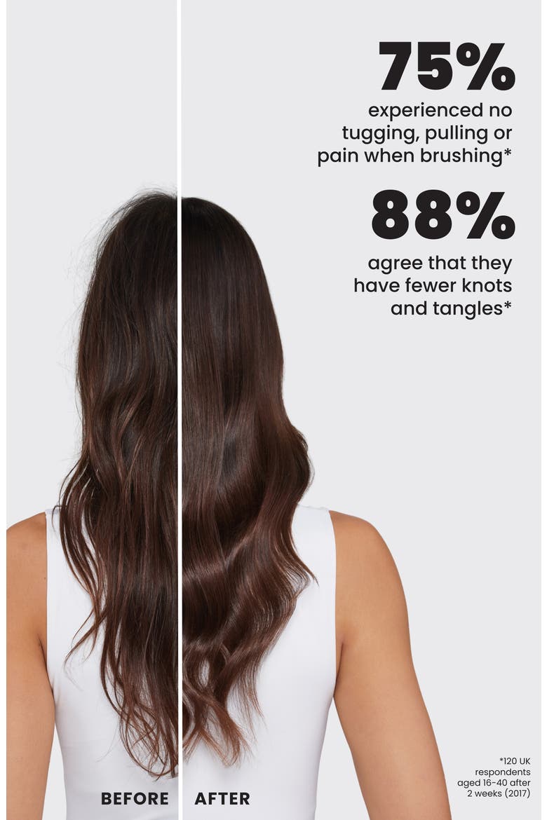 x SKIMS The Ultimate Detangler Hairbrush (Nordstrom Exclusive), Alternate, color, STRAIGHT TO WAVY CLAY