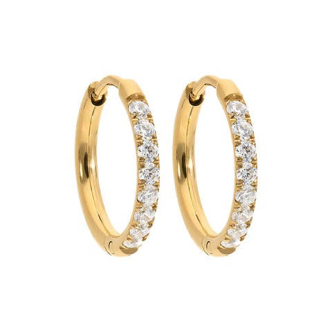 Eternity Hoop Earring