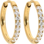 QUDO Eternity Hoop Earring