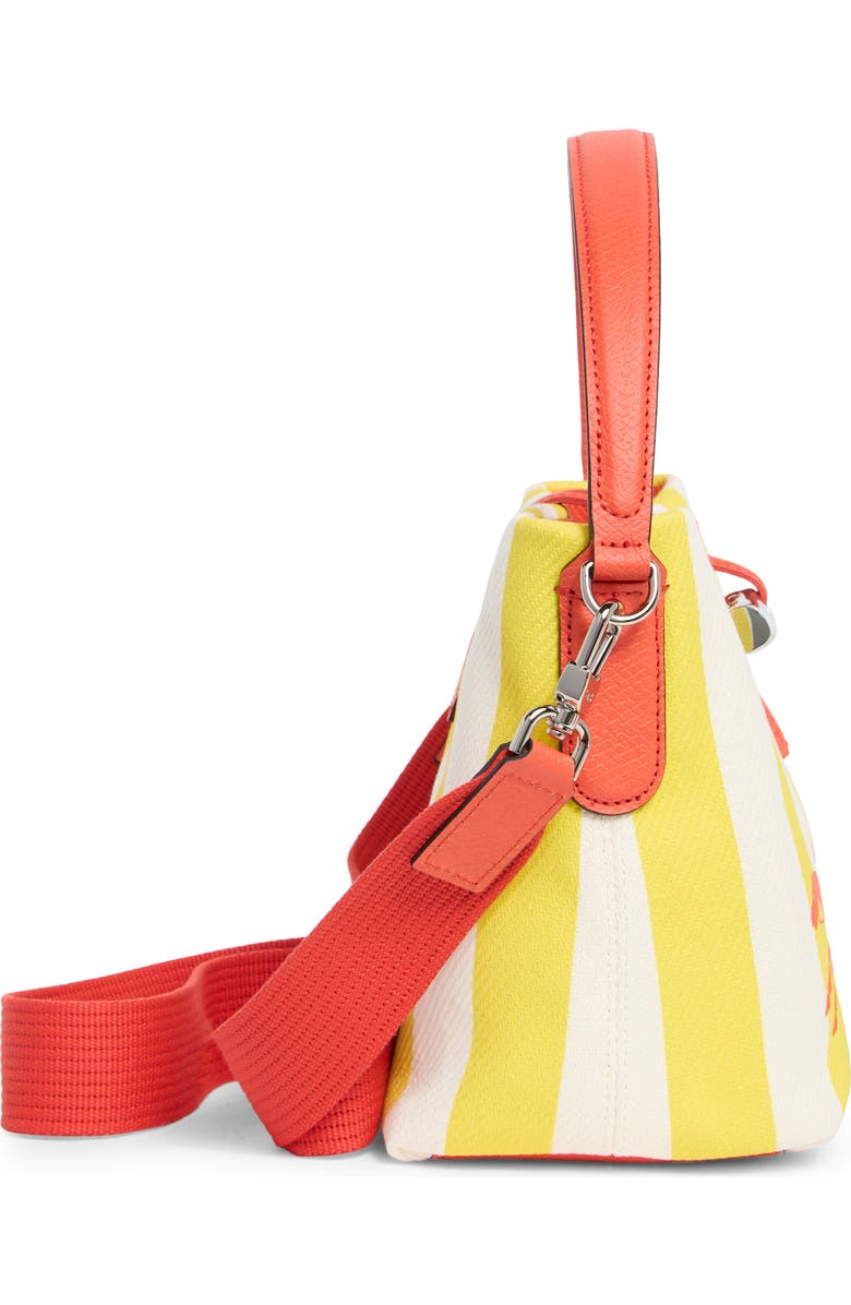 Longchamp Essential Transit Bucket Bag, Alternate, color, Yellow/ White