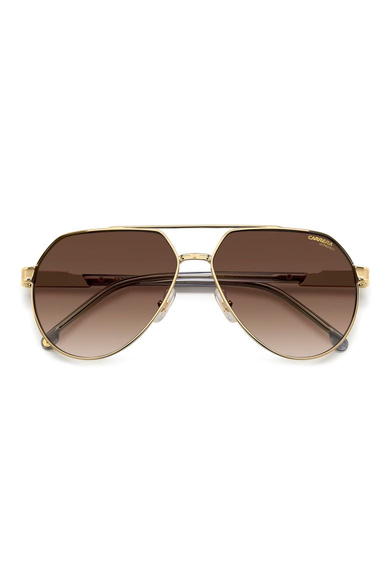 Victory 62mm Gradient Aviator Sunglasses, Alternate, color, 02F7-HA