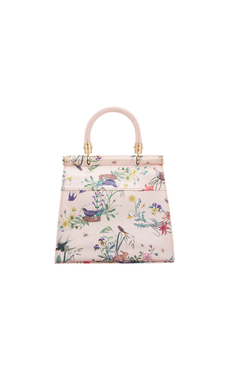 Fable England High Tea Mini Top Handle Tote, Alternate, color, Pink