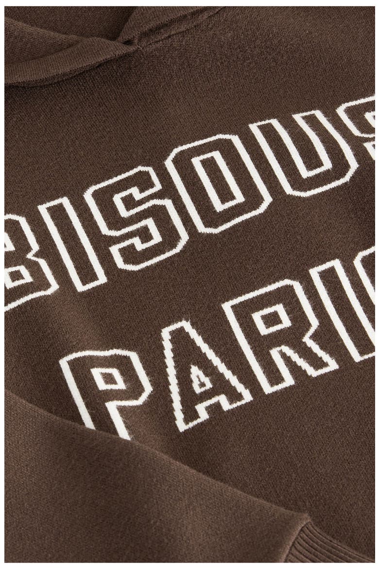 Knit Hoodie, Alternate, color, CHOCOLATE BROWN