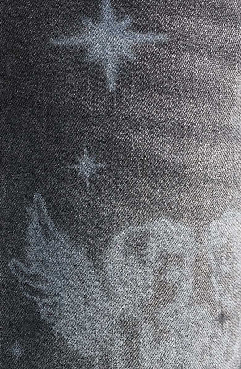 Ksubi Van Winkle AXL Cherub Skinny Jeans, Alternate, color, Charcoal