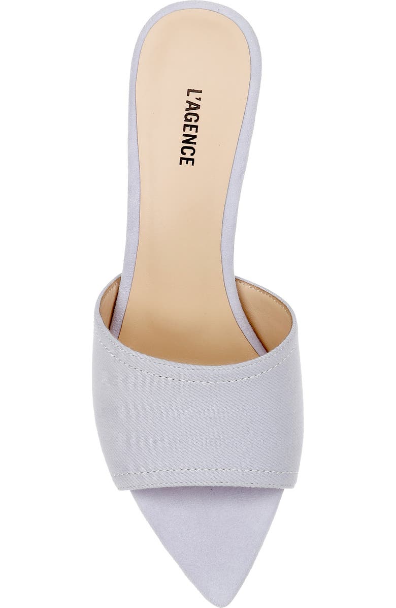 L'AGENCE Lolita Pointed Toe Sandal, Alternate, color, Lilac