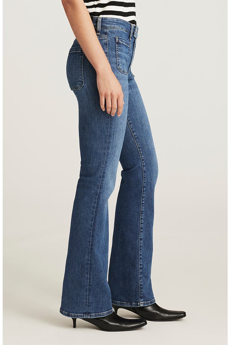 Vicky Marine Mid Rise Bootcut Jeans, Alternate, color, MID BRUSHED GOLD PREMIUM