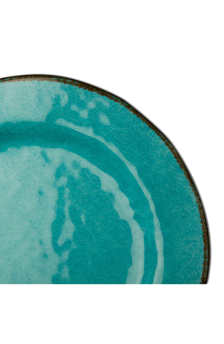 tag Veranda Melamine Salad Plates Set of Four Ocean Blue, Alternate, color, Blue