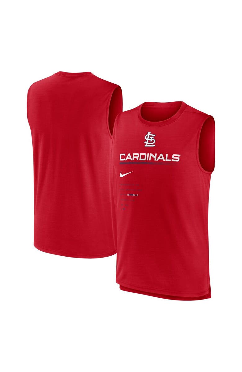 Nike Men's Nike Red St. Louis Cardinals Exceed Performance Tank Top, Main, color, Red