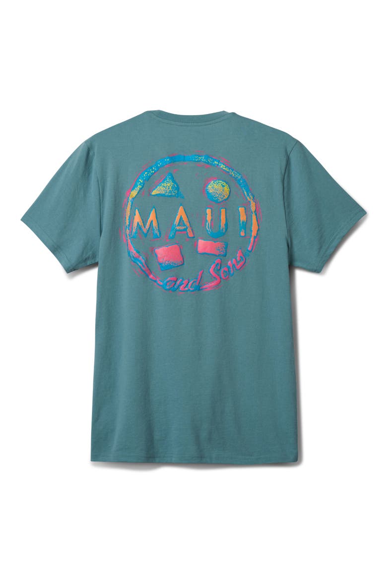 Rad Cookie Graphic T-Shirt, Alternate, color, STEEL BLUE