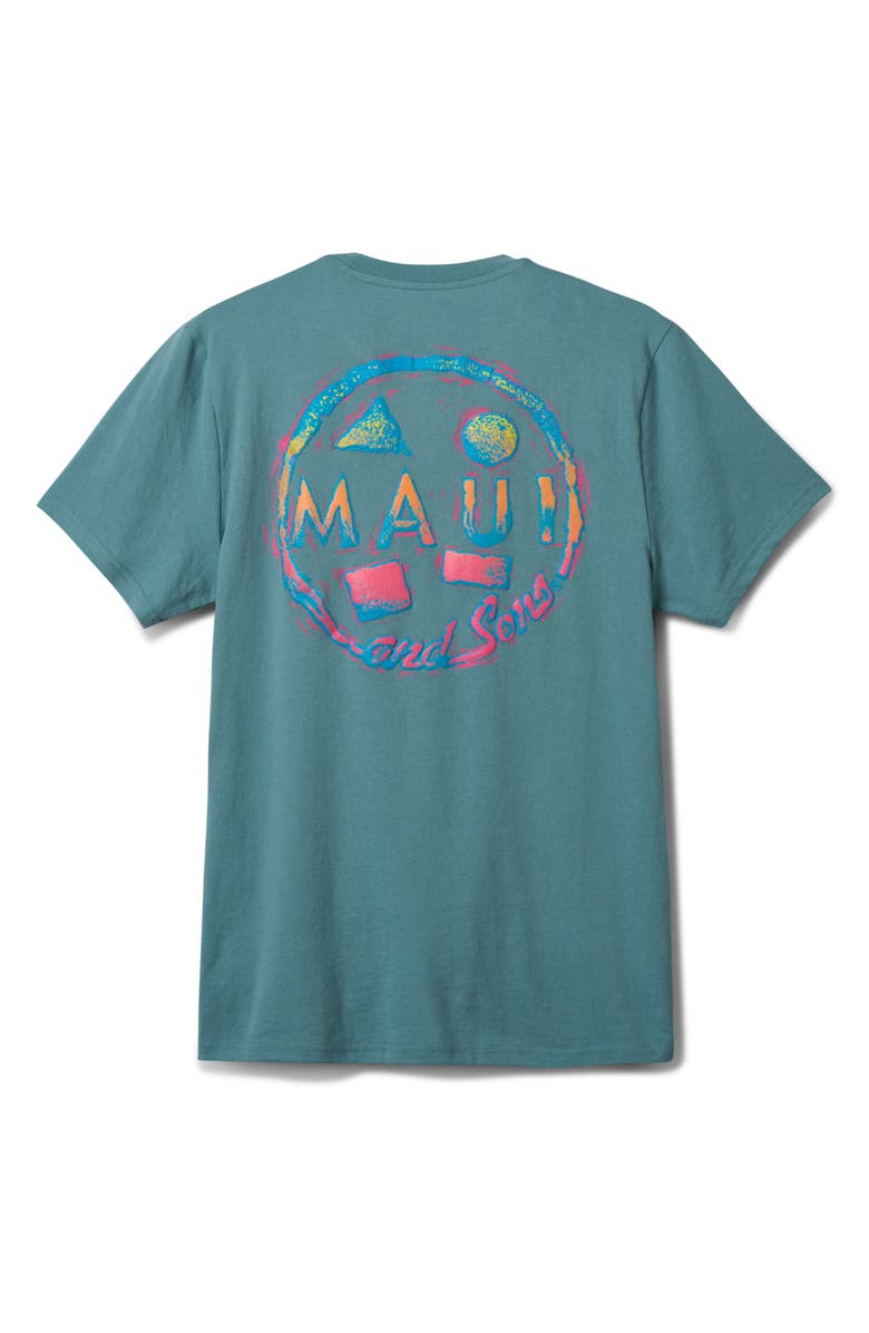 Maui & Sons Rad Cookie Graphic T-Shirt, Alternate, color, Steel Blue