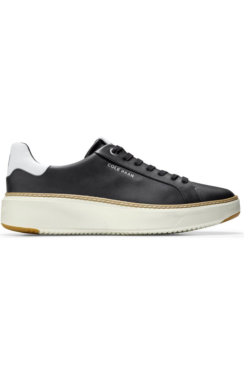 Cole Haan GrandPro Topspin Sneaker, Alternate, color, Black/Optic White/Cyber Yellow