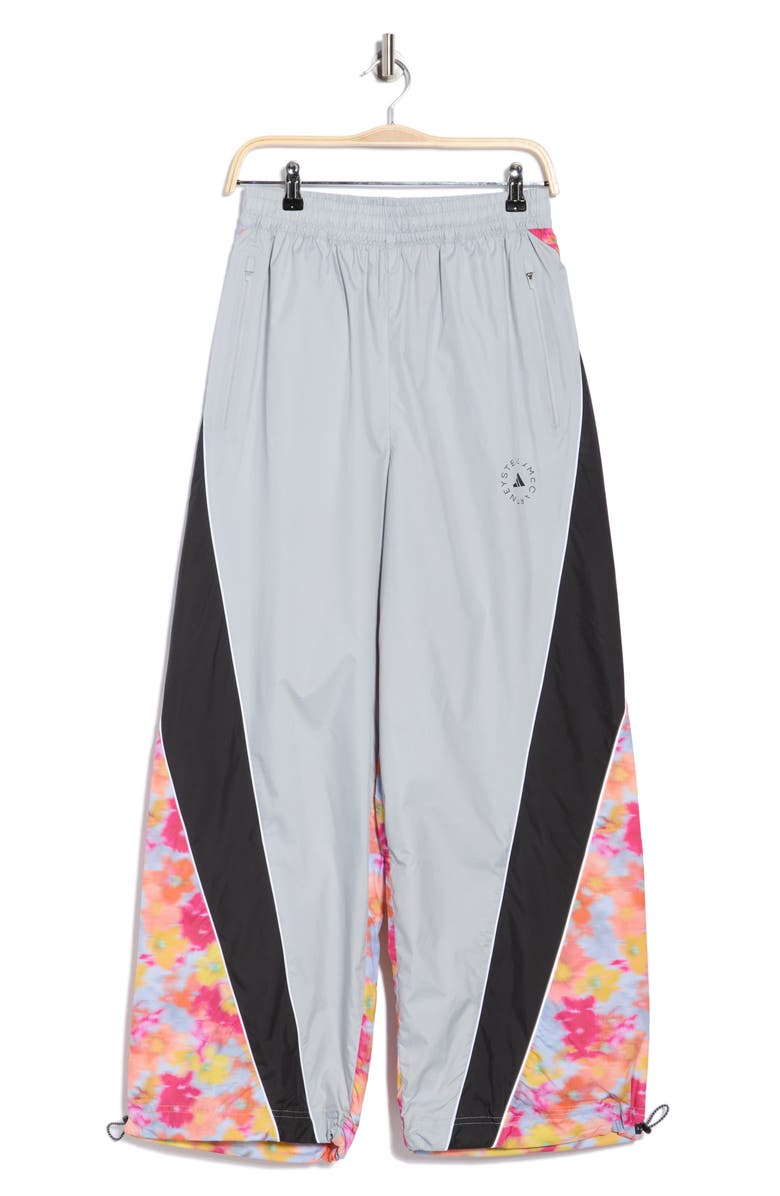 adidas by Stella McCartney Print Woven Track Pants, Alternate, color, Active Gold/ Tactile Yellow
