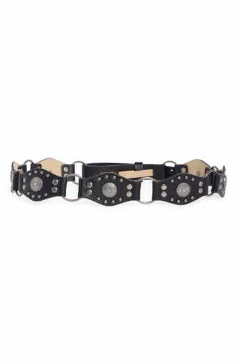 Vince Camuto Hip Slung Concho Belt