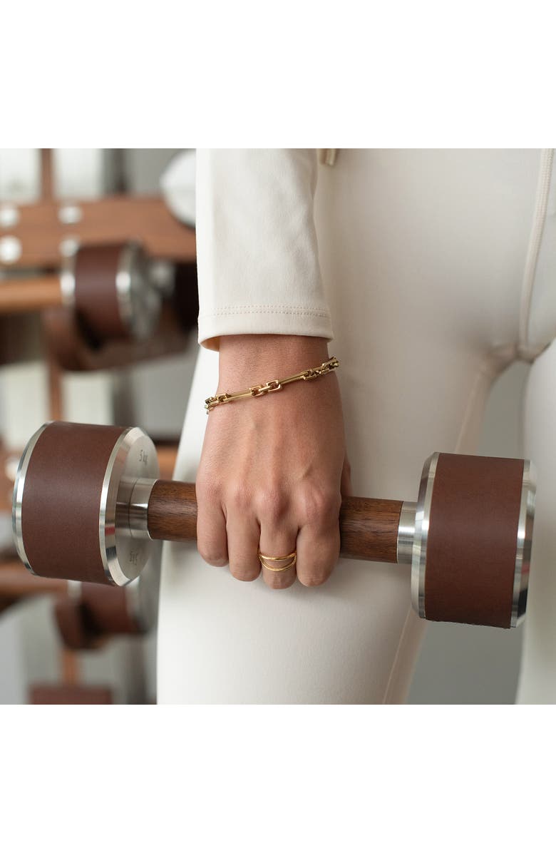 D.LOUISE The Lovers Chain Bracelet, Alternate, color, Gold