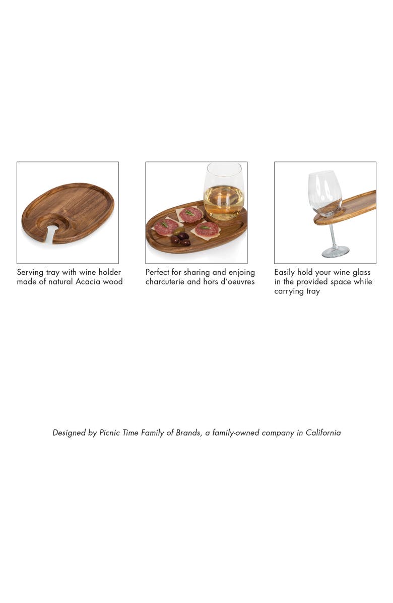 Picnic Time x Disney<sup>®</sup> Winnie the Pooh Wooden Appetizer Tray Set, Alternate, color, 