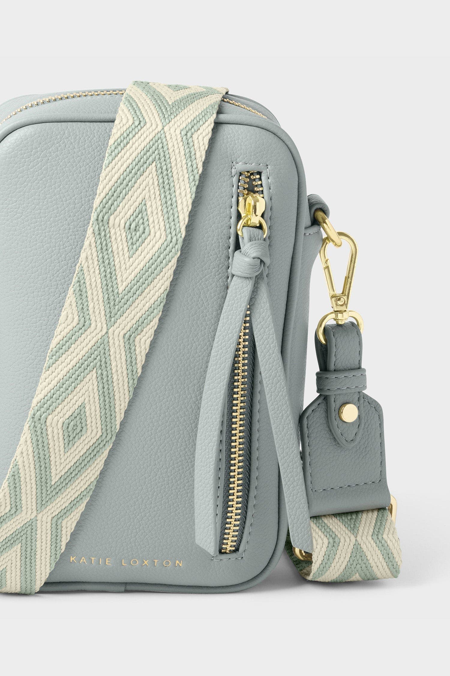Katie Loxton Hallie Small Crossbody Bag, Alternate, color, Duck Egg Blue