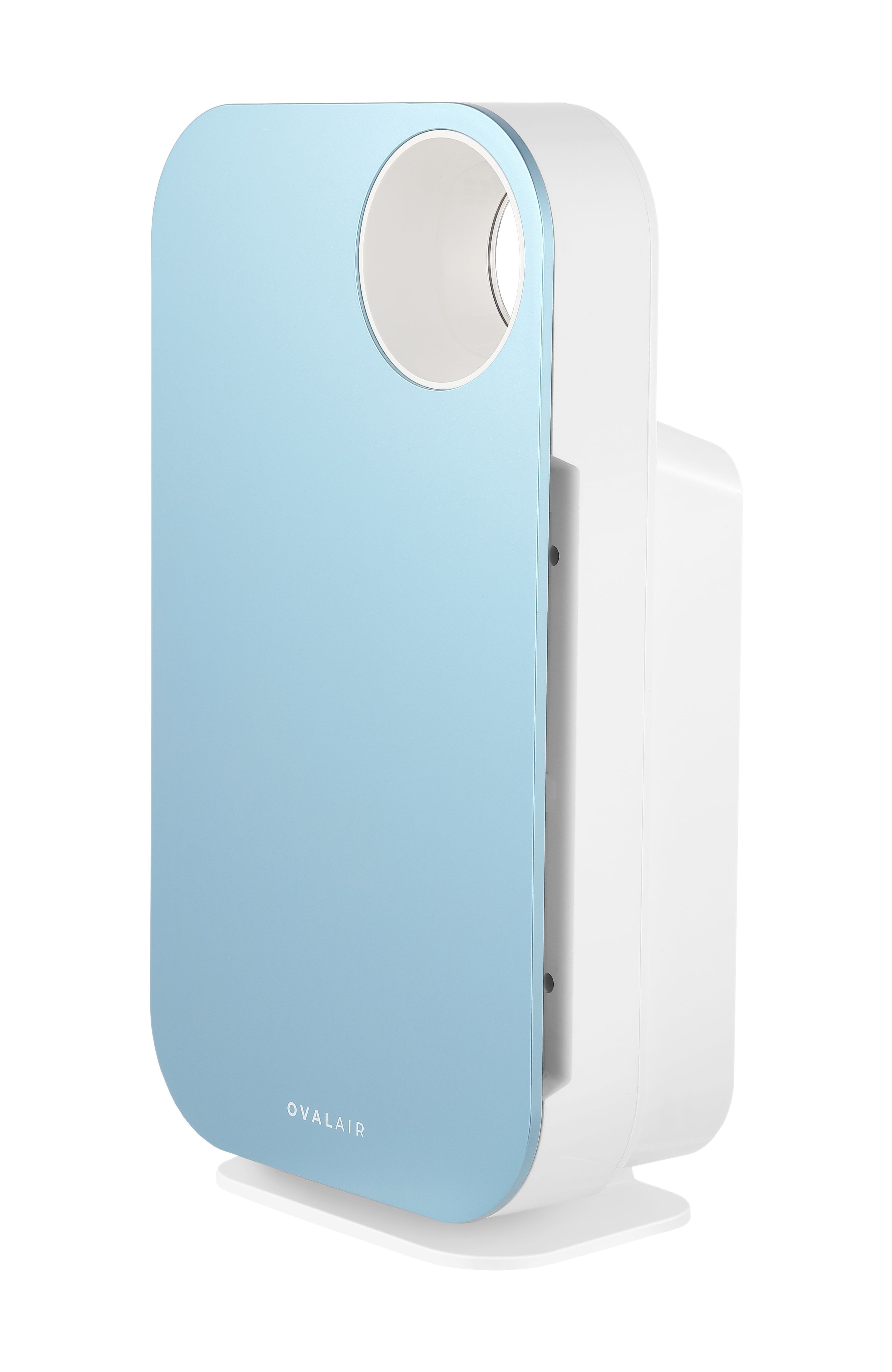 Oval Air 3-Stage True HEPA Air Purifier in Crescent Beach Blue 