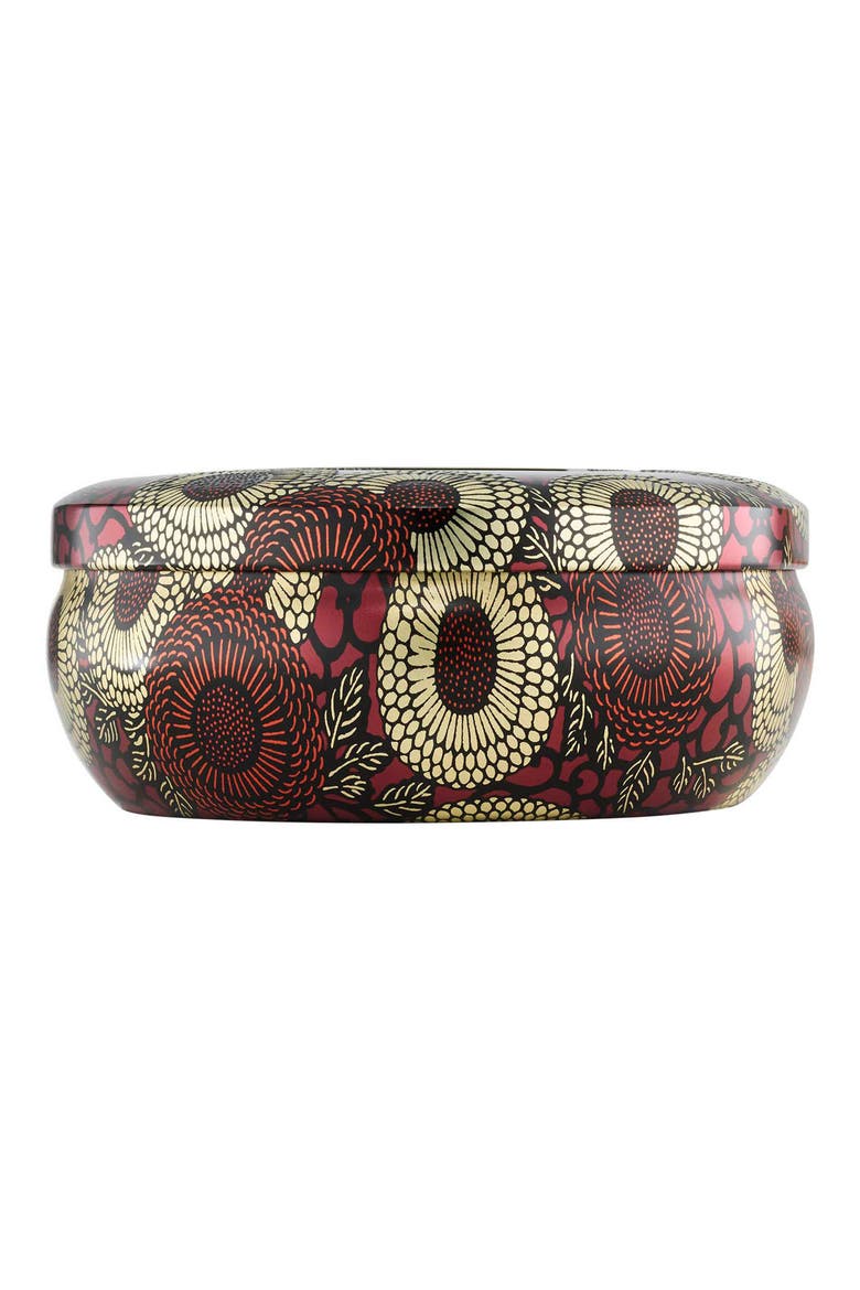 Goji Tarocco Orange 3-Wick Tin Candle, Main, color, GOJI TAROCCO ORANGE