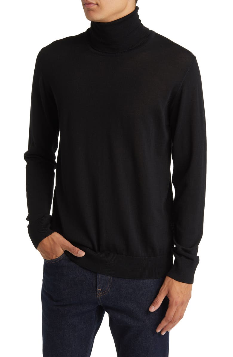 NN07 Richard 6630 Merino Wool Turtleneck Sweater, Main, color, 