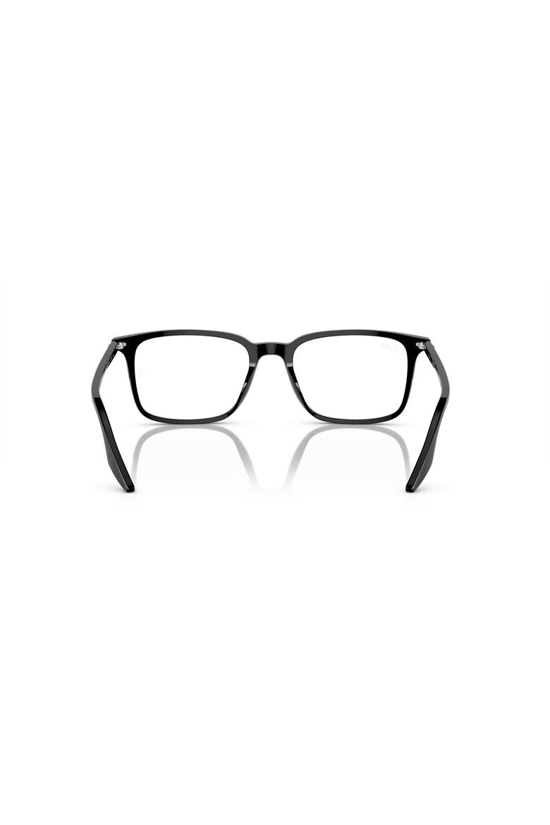 53mm Rectangle optical glasses, Alternate, color, Black