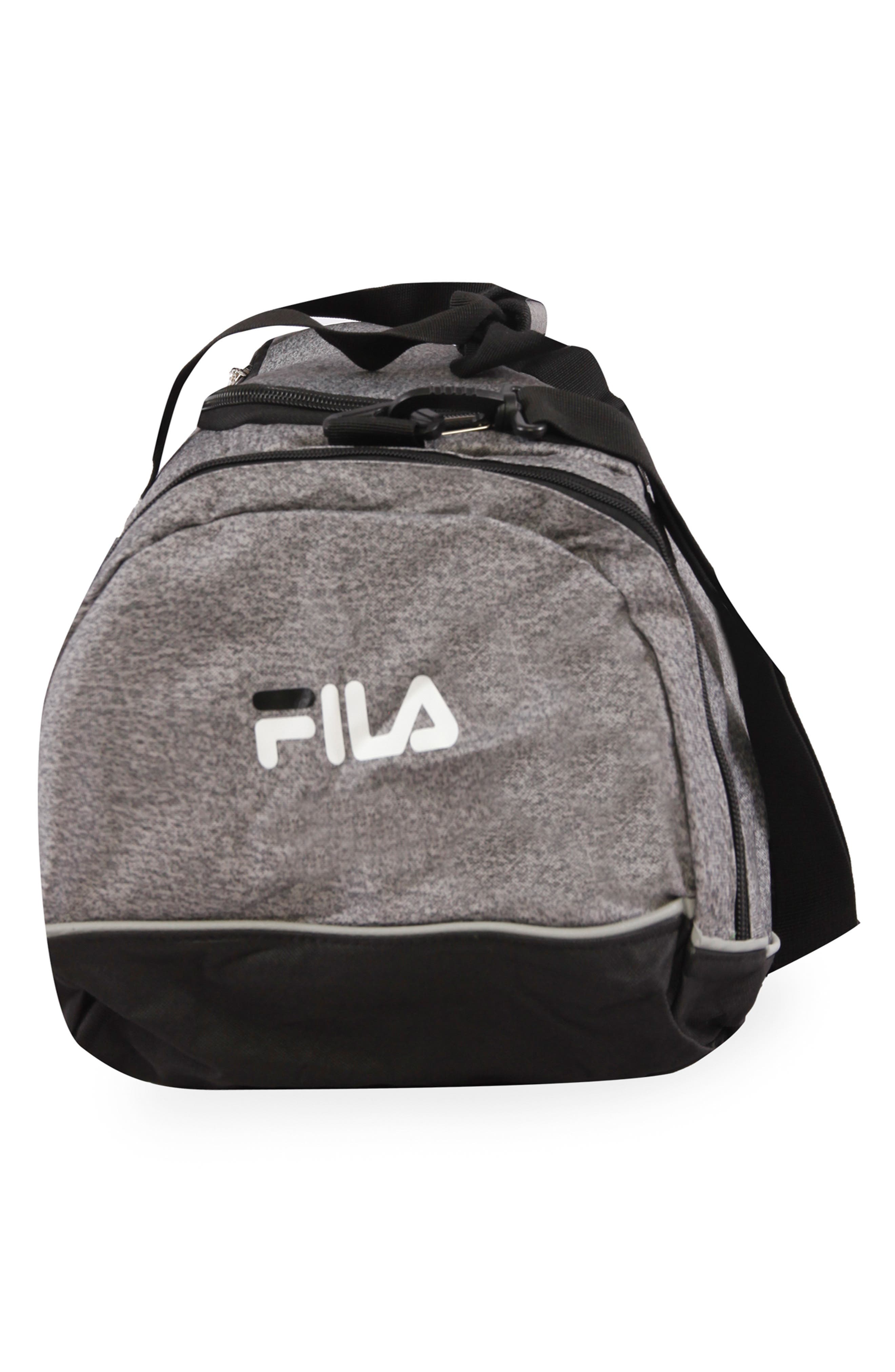 FILA Sprinter 19-Inch Duffle Bag, Alternate, color, Heather Grey