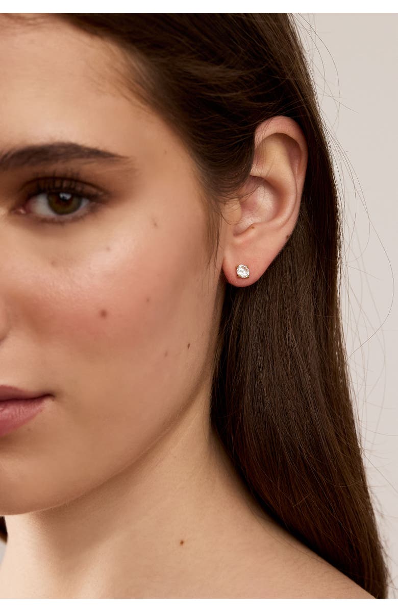 Electric Picks 5mm Stud Earrings, Alternate, color, Gold