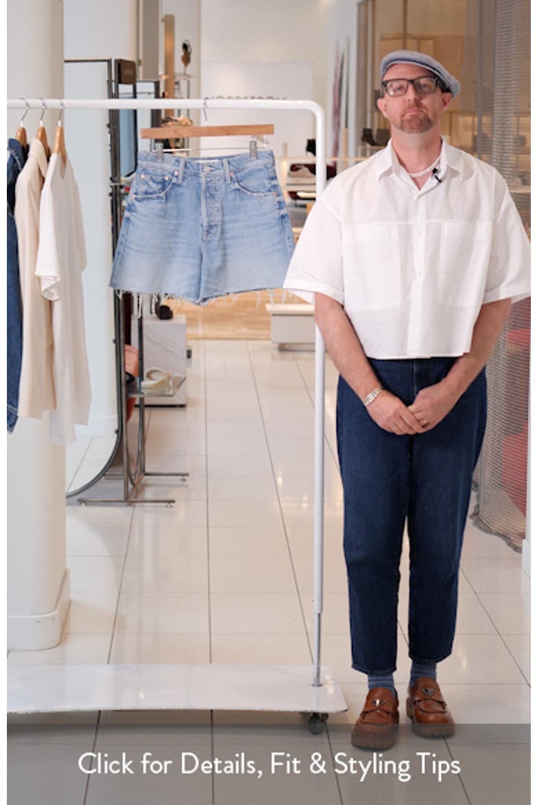 The Extra Mile Cutoff Denim Shorts video