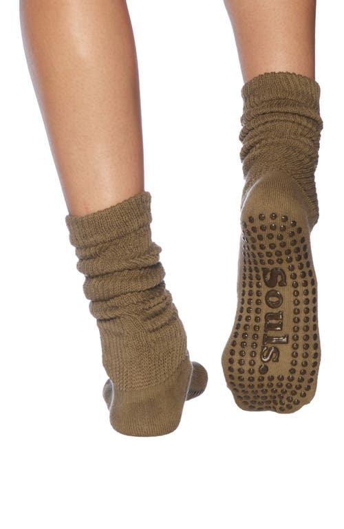 SOULS. SOULS. SLOUCHY GRIP SOCKS